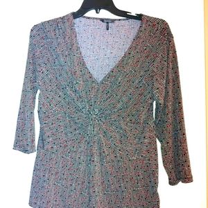 Daisy Fuentes V-neck Blouse